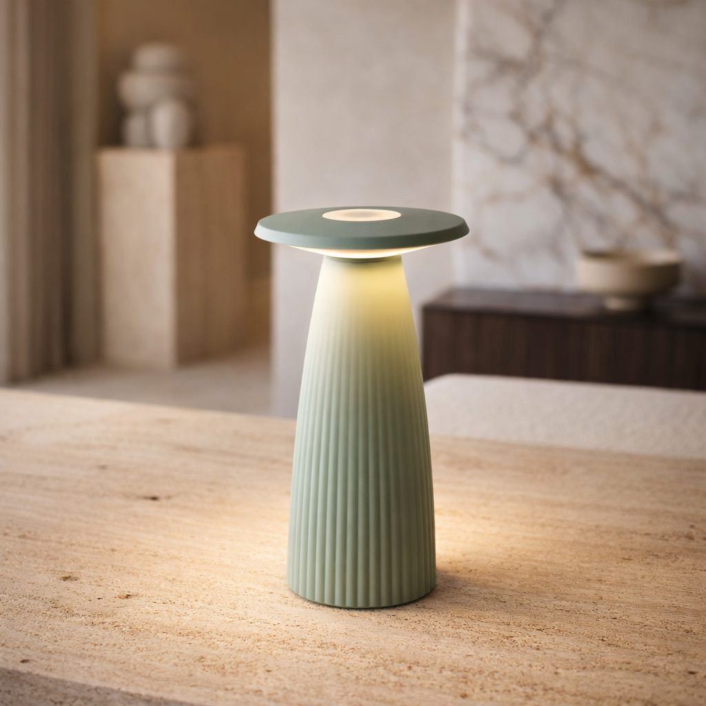 Ubiqua FLORA MINI – Draadloze Tafellamp | Groen