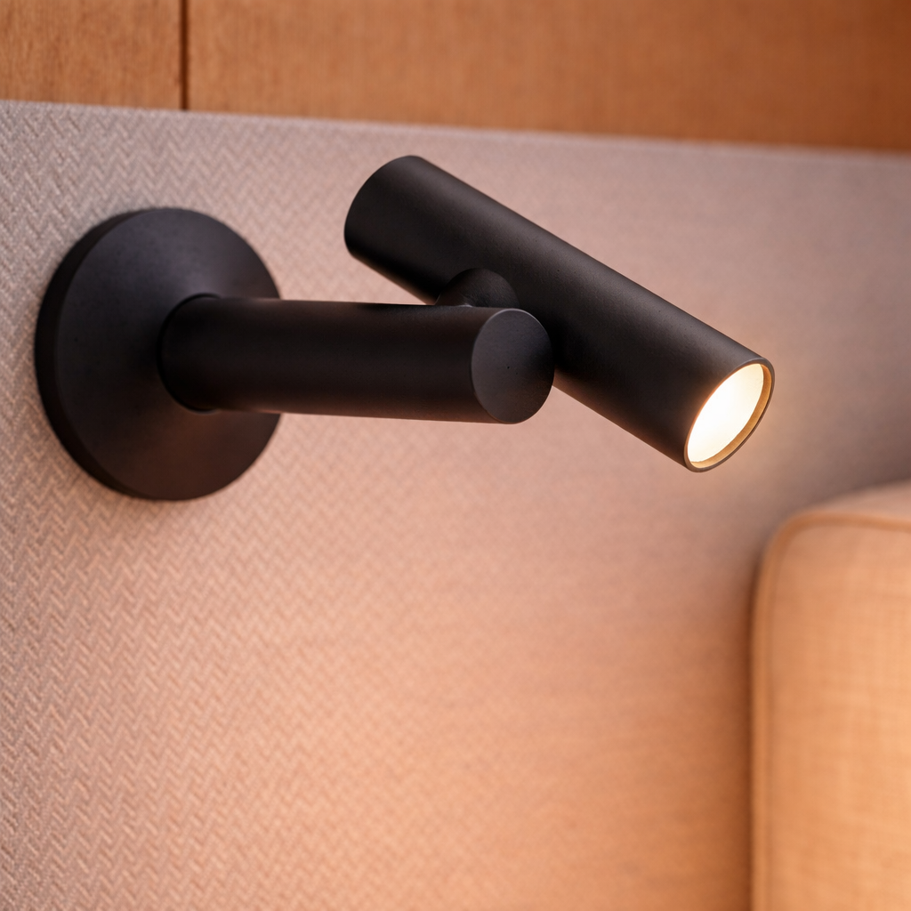 Ubiqua ZOOM WALL – Draadloze Wandlamp | Zwart
