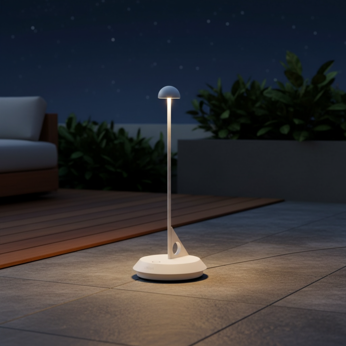 Lume Wit - draadloze lamp voor elke ruimte