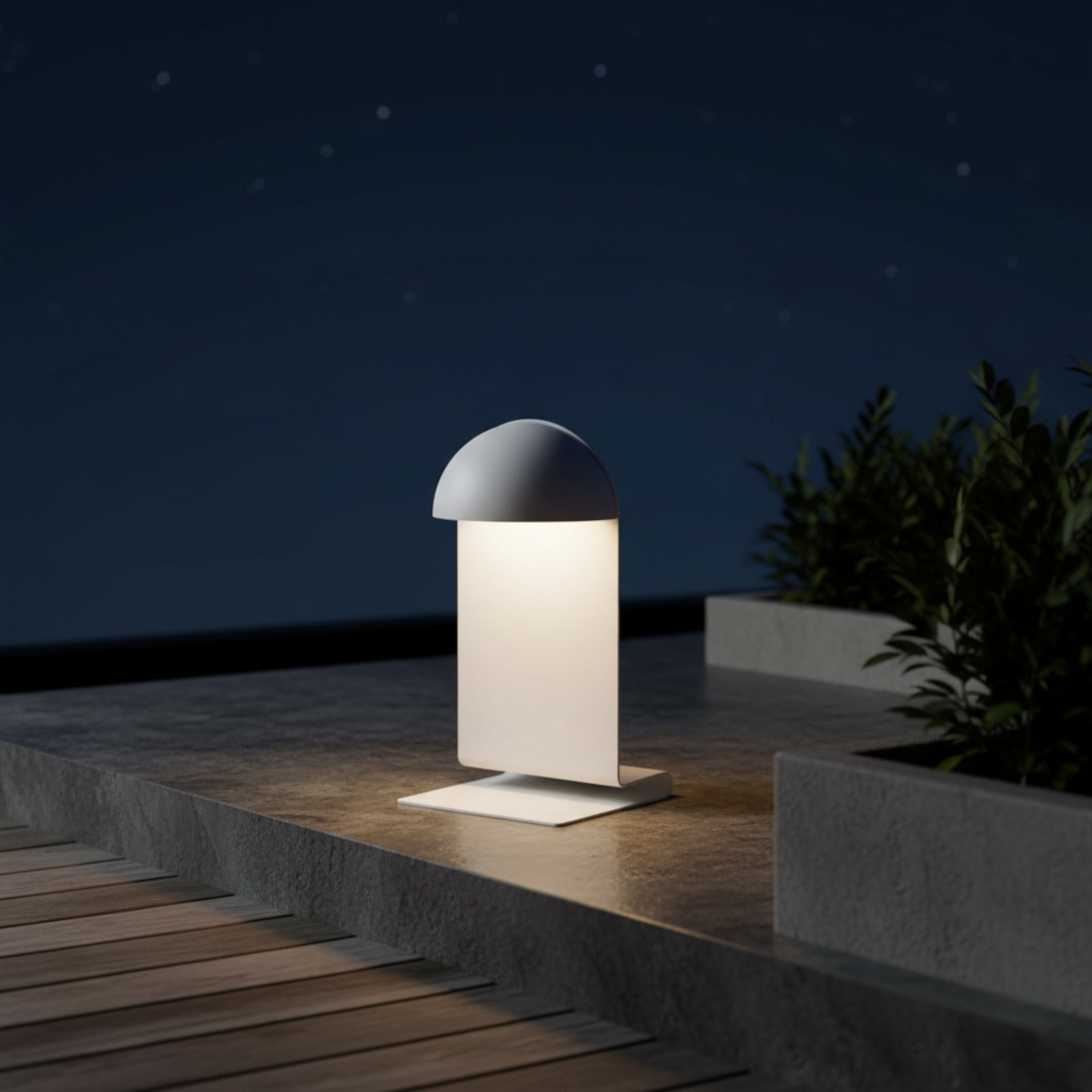 Midi Wit - lamp voor moderne ruimtes