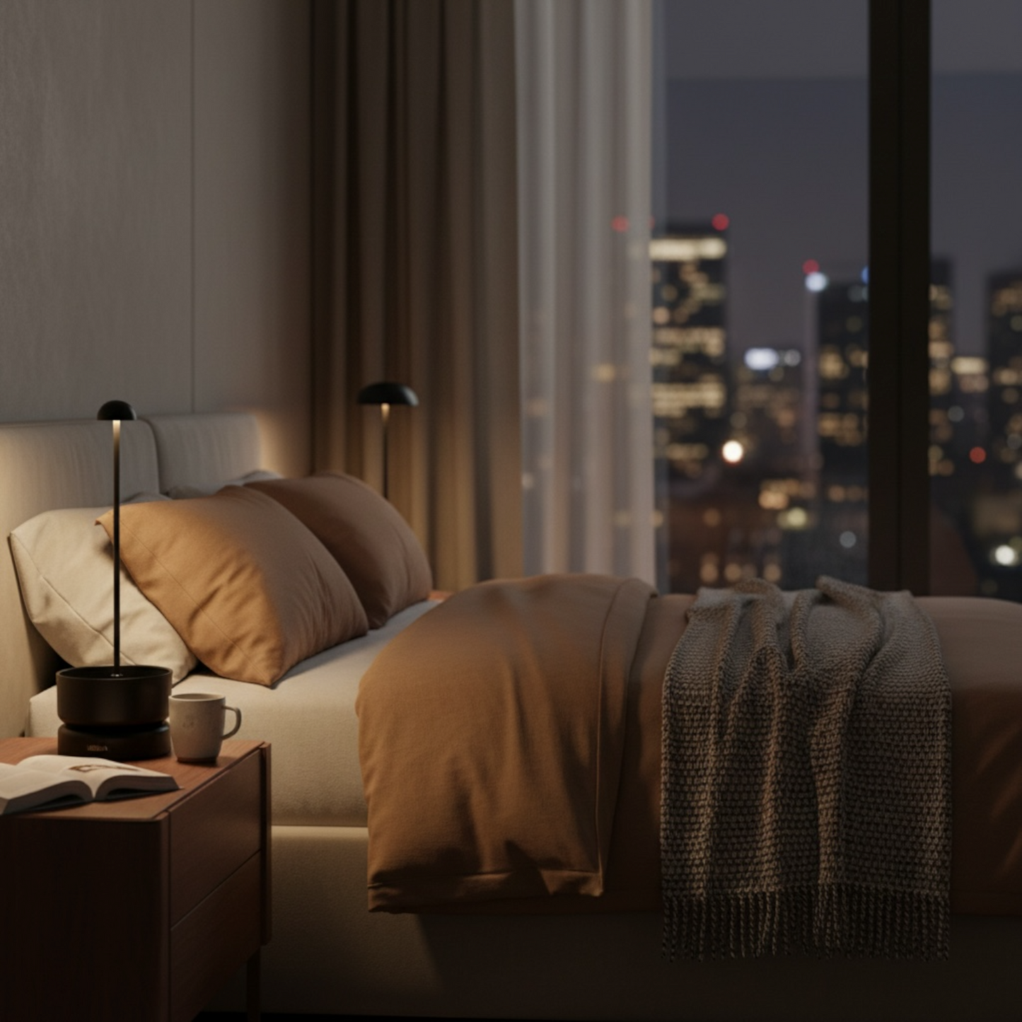 Basket Zwart - draadloze tafellamp voor binnen en buiten