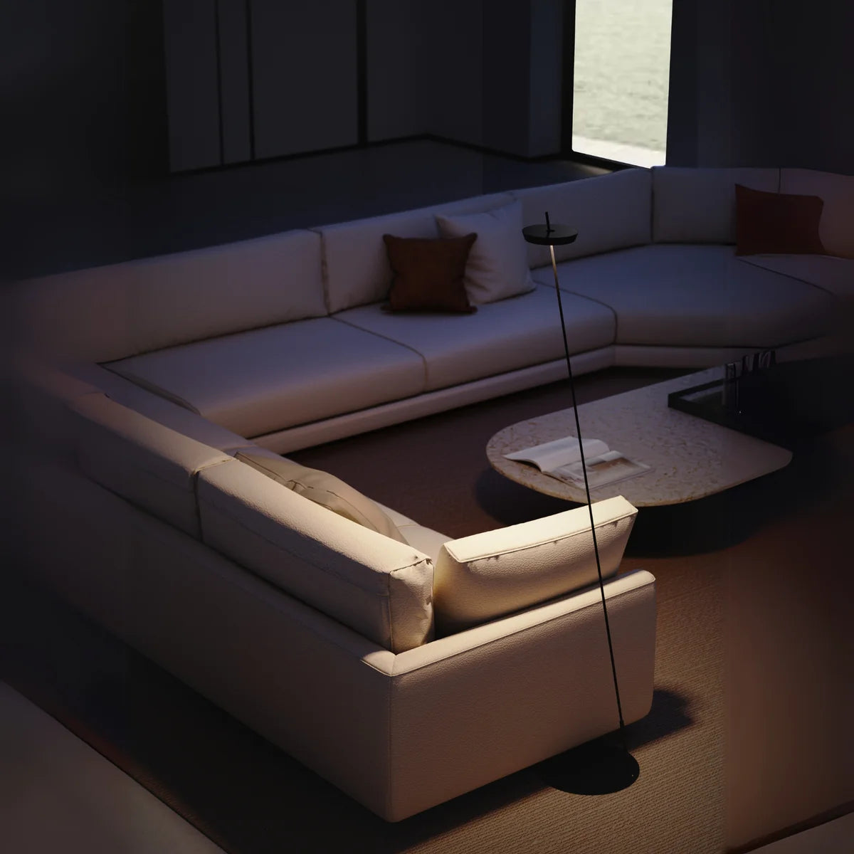 Vloerlamp - Torus floor
