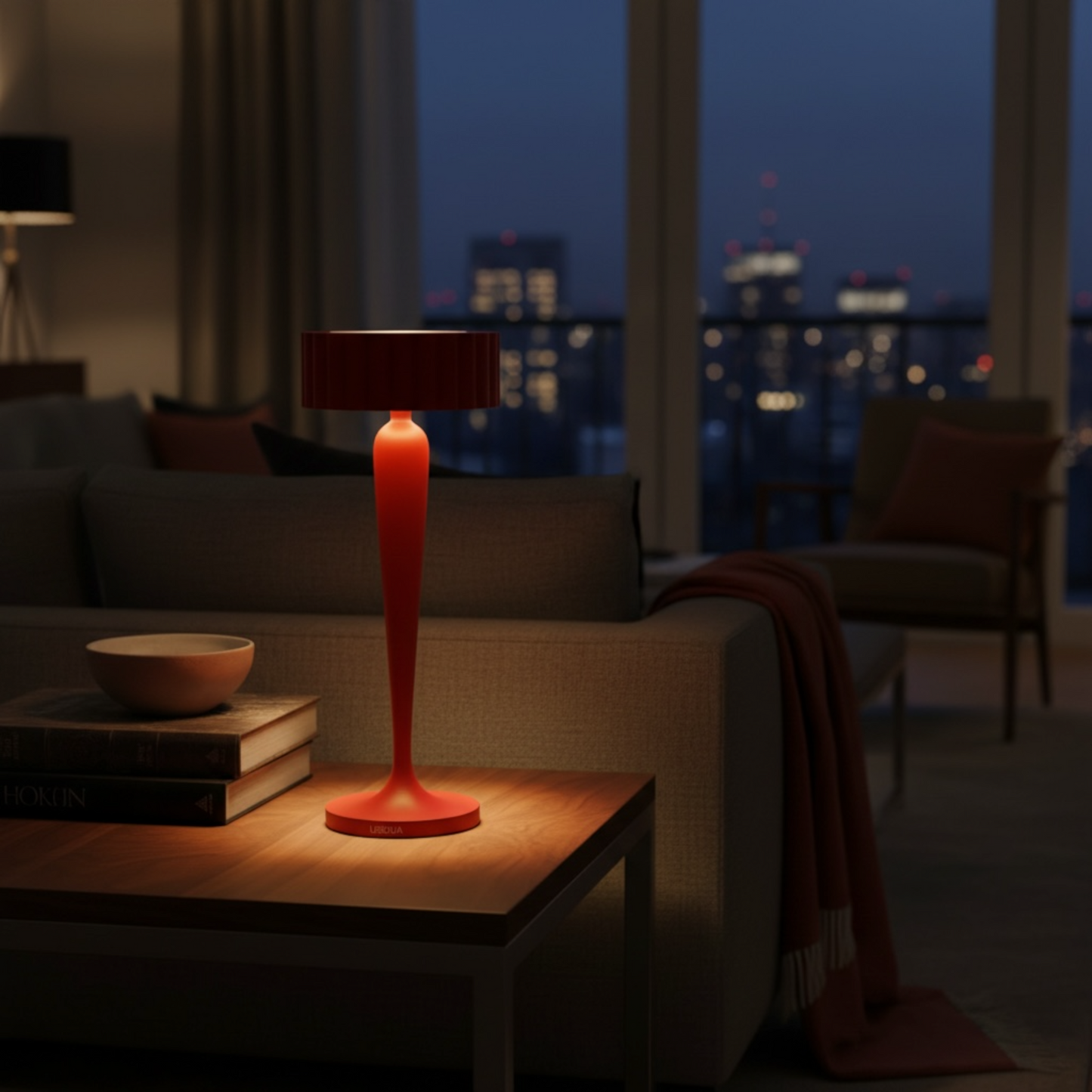 Twiggy Rood – Draadloze sfeerlamp voor binnen en buiten