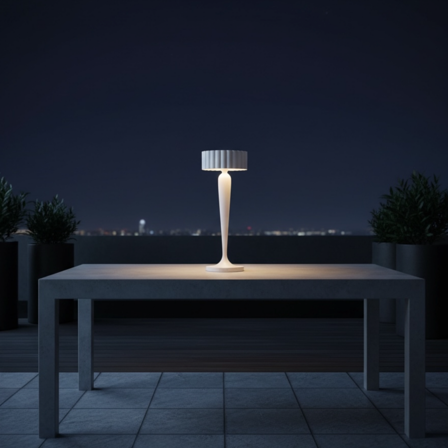 Twiggy Wit – Draadloze sfeerlamp voor binnen en buiten