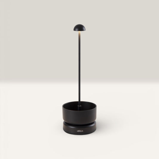 Basket Zwart - draadloze tafellamp voor binnen en buiten