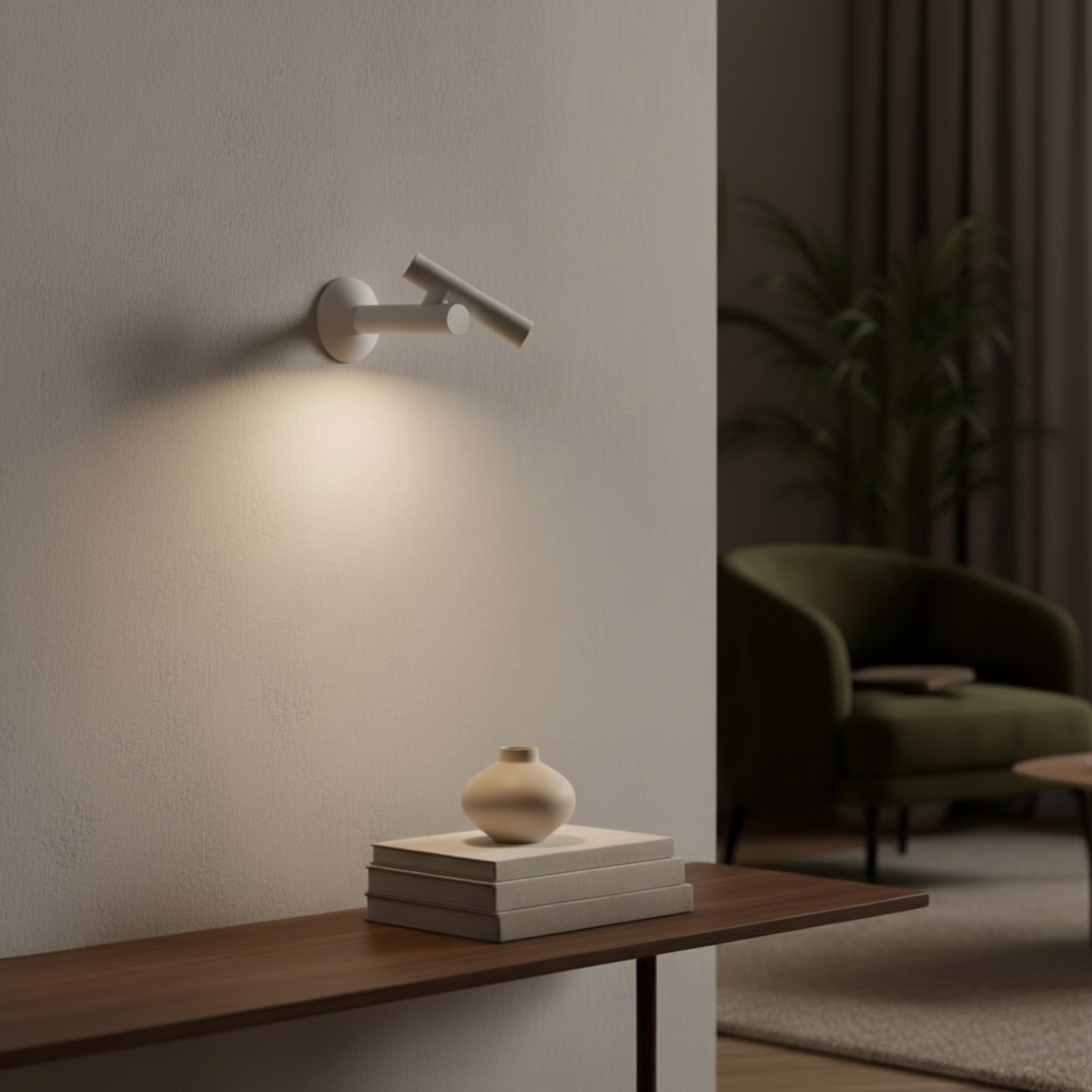 Zoom Wall Wit - subtiele wandverlichting voor elke ruimte