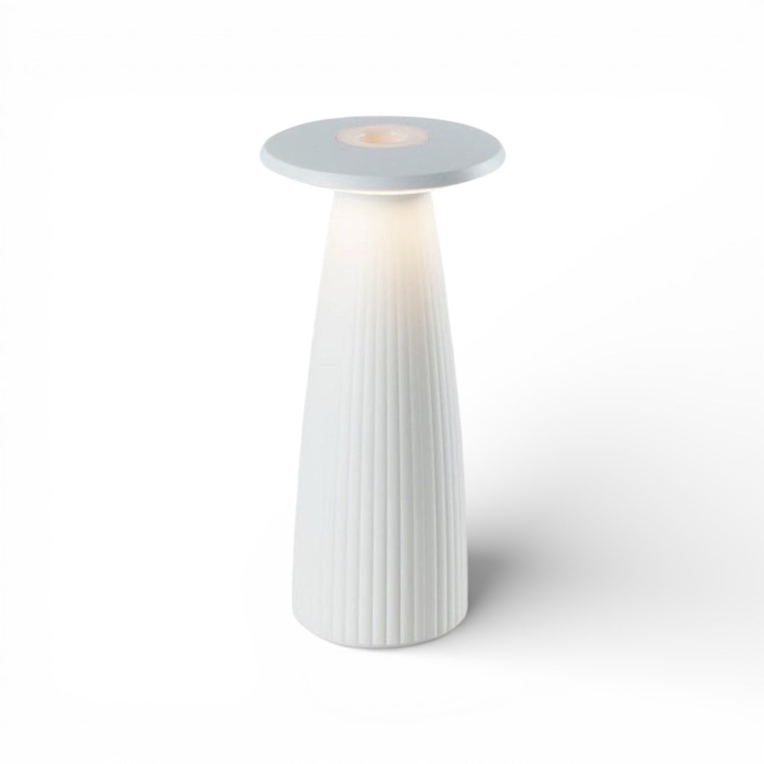 Ubiqua FLORA MINI Tafellamp | 1.8W | 2700K/3000K | Oplaadbaar | IP65 | Dimbaar | Wit