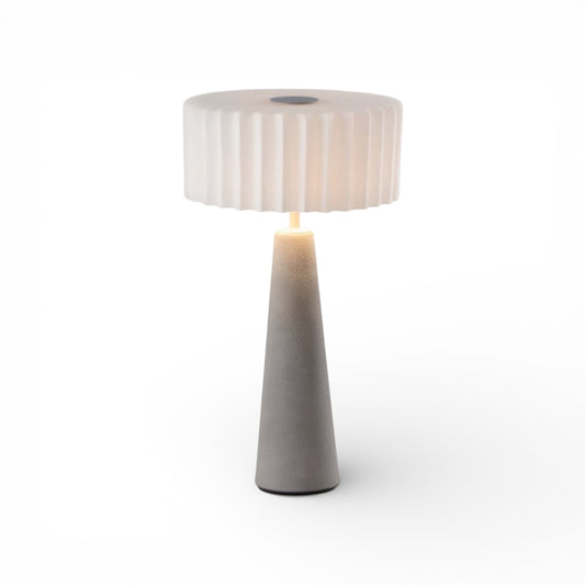Blok Cement - draadloze tafellamp voor binnen en buiten