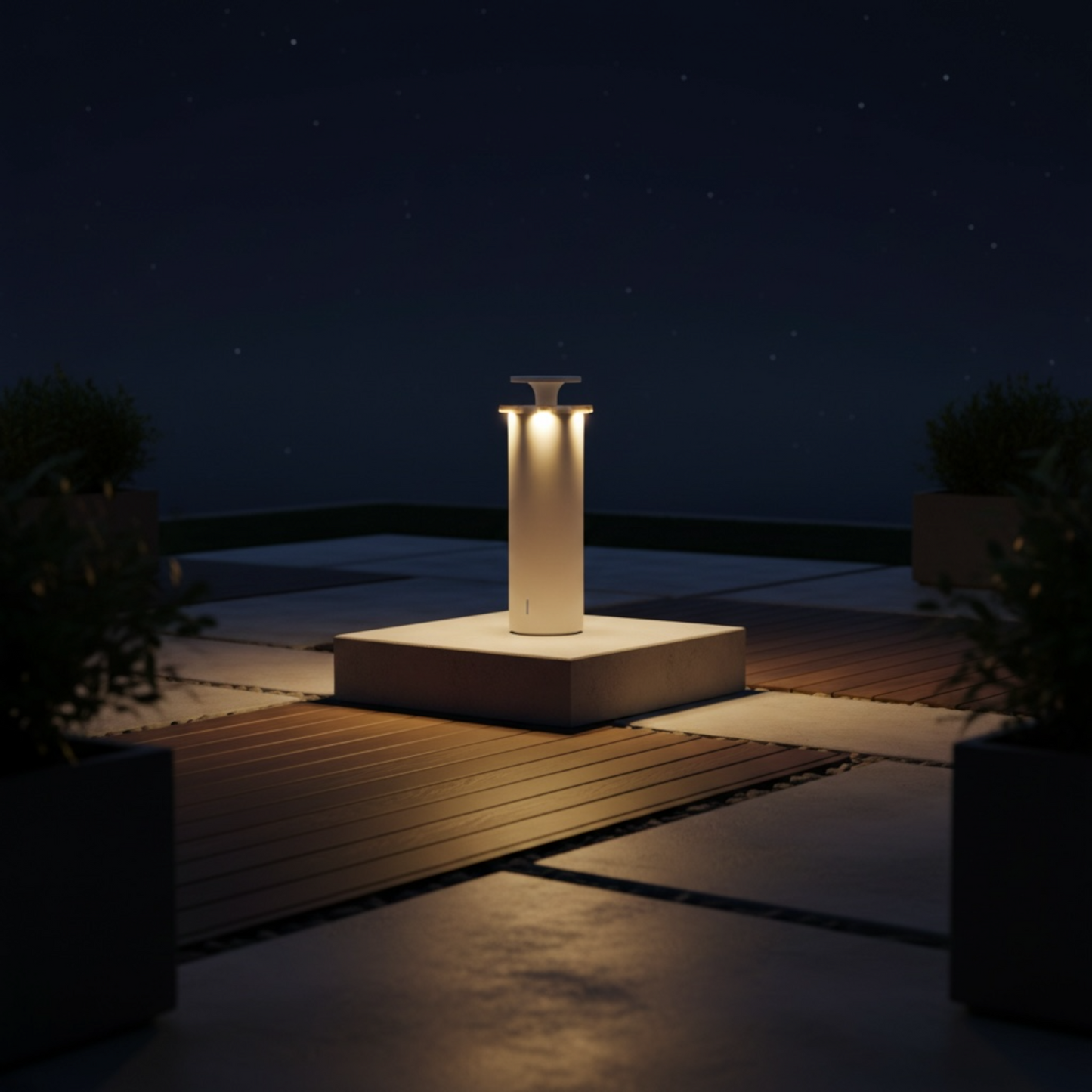 Firework Wit/Wit - draadloze lamp voor binnen