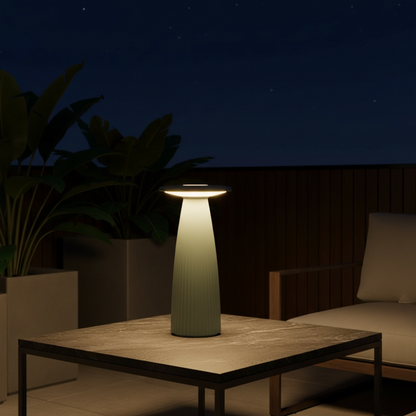 Flora Mini Groen - draadloze tafellamp