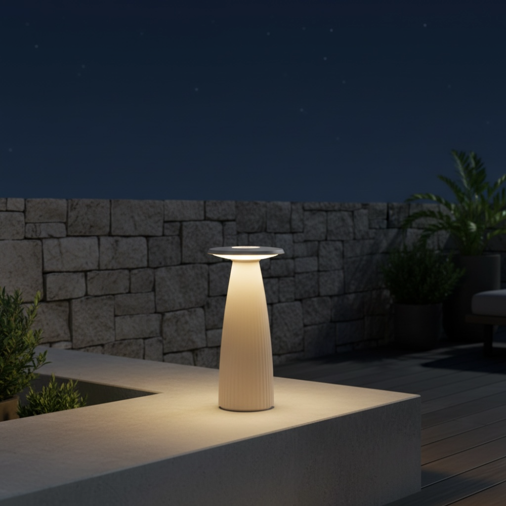 Flora Mini Zand - draadloze tafellamp