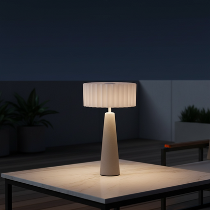 Blok Cement - draadloze tafellamp voor binnen en buiten