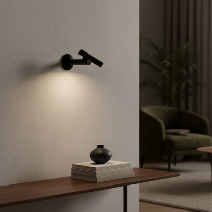 Zoom Wall Zwart - subtiele wandverlichting voor elke ruimte