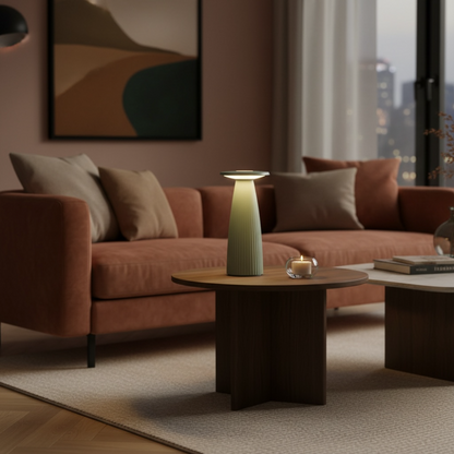 Flora Mini Groen - draadloze tafellamp